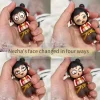 2025 Ne Zha 2 Nezha Birth of the Demon Child anime Press to change face doll Toys