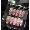 Y2K Pink Handmade Nails - Image 2