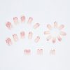 Flame French Tip Medium Nails - Image 3