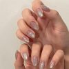 Aurora Bow Medium Nails
