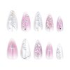 3D Aurora butterfly Medium Nails - Image 2