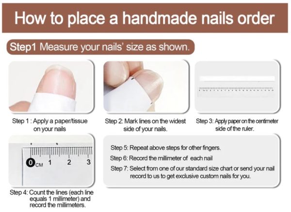 Baroque Angel Handmade Nails - Image 3
