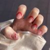 Halloween Blood Short Nails