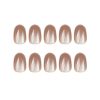 Latte Cat Eyes Short Nails - Image 2