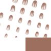 Latte Cat Eyes Short Nails - Image 4