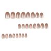Latte Cat Eyes Short Nails - Image 5