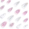 3D Aurora butterfly Medium Nails - Image 3