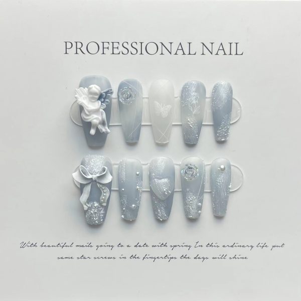 Baroque Angel Handmade Nails