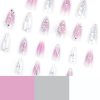 3D Aurora butterfly Medium Nails - Image 4
