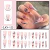 Butterfly stuned Long Nails - Image 3