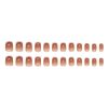 Pink French Tips Short Nails - Image 5