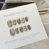 H2 Blusher Handmade Coffin NailFrench Diamond Manicure - Image 3